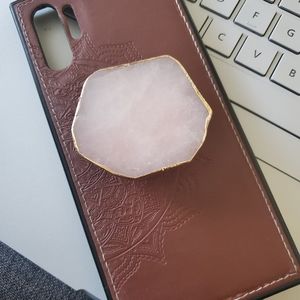 Rose Quartz Pop Socket